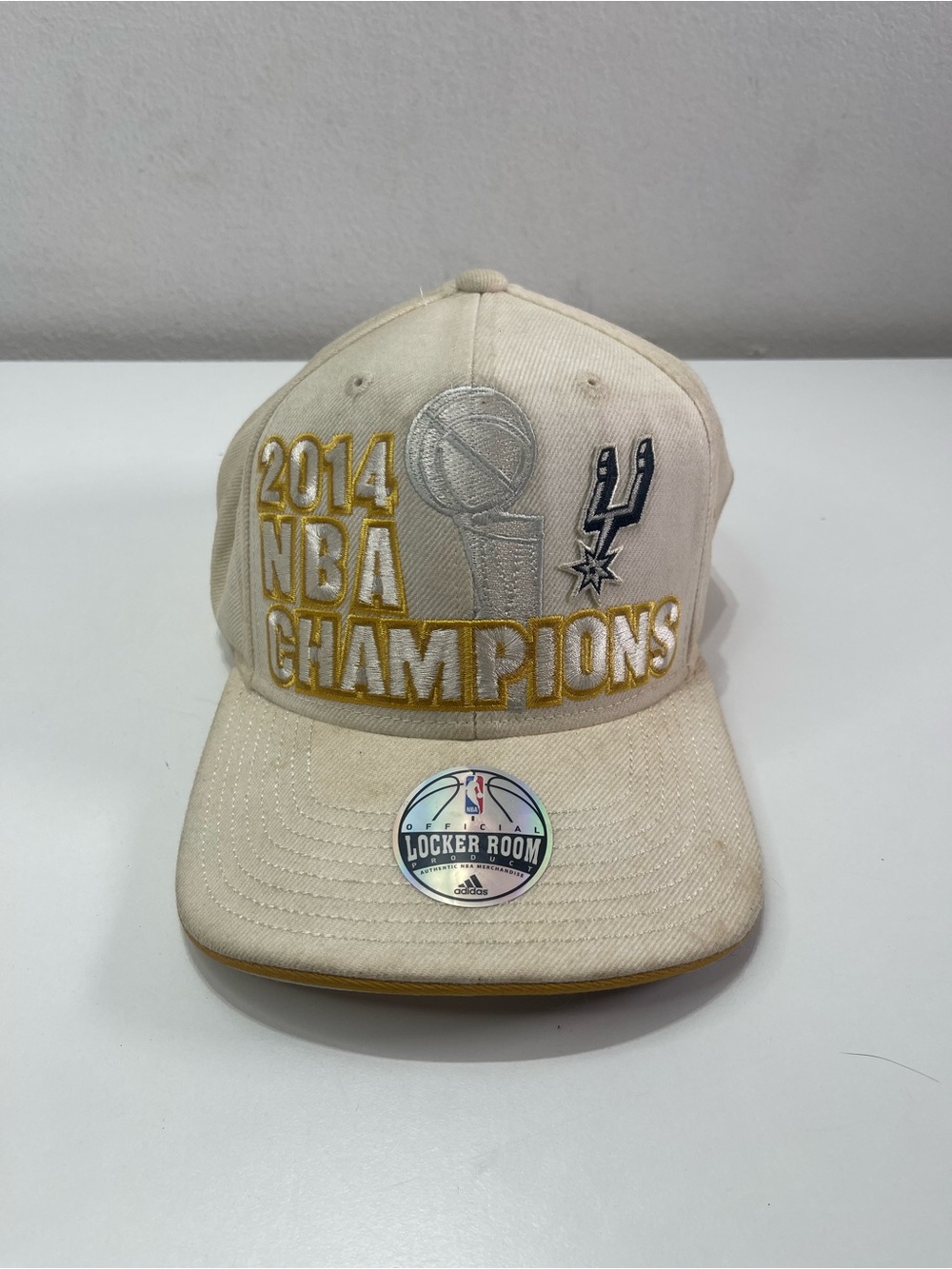 San Antonio Spurs 2014 NBA Finals Champions Basketball Cap Hat Snapback Adidas